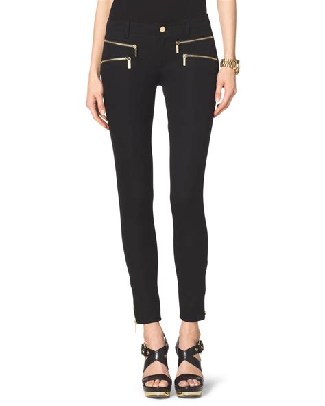 michael kors black jean shorts|Michael Kors jeans women.